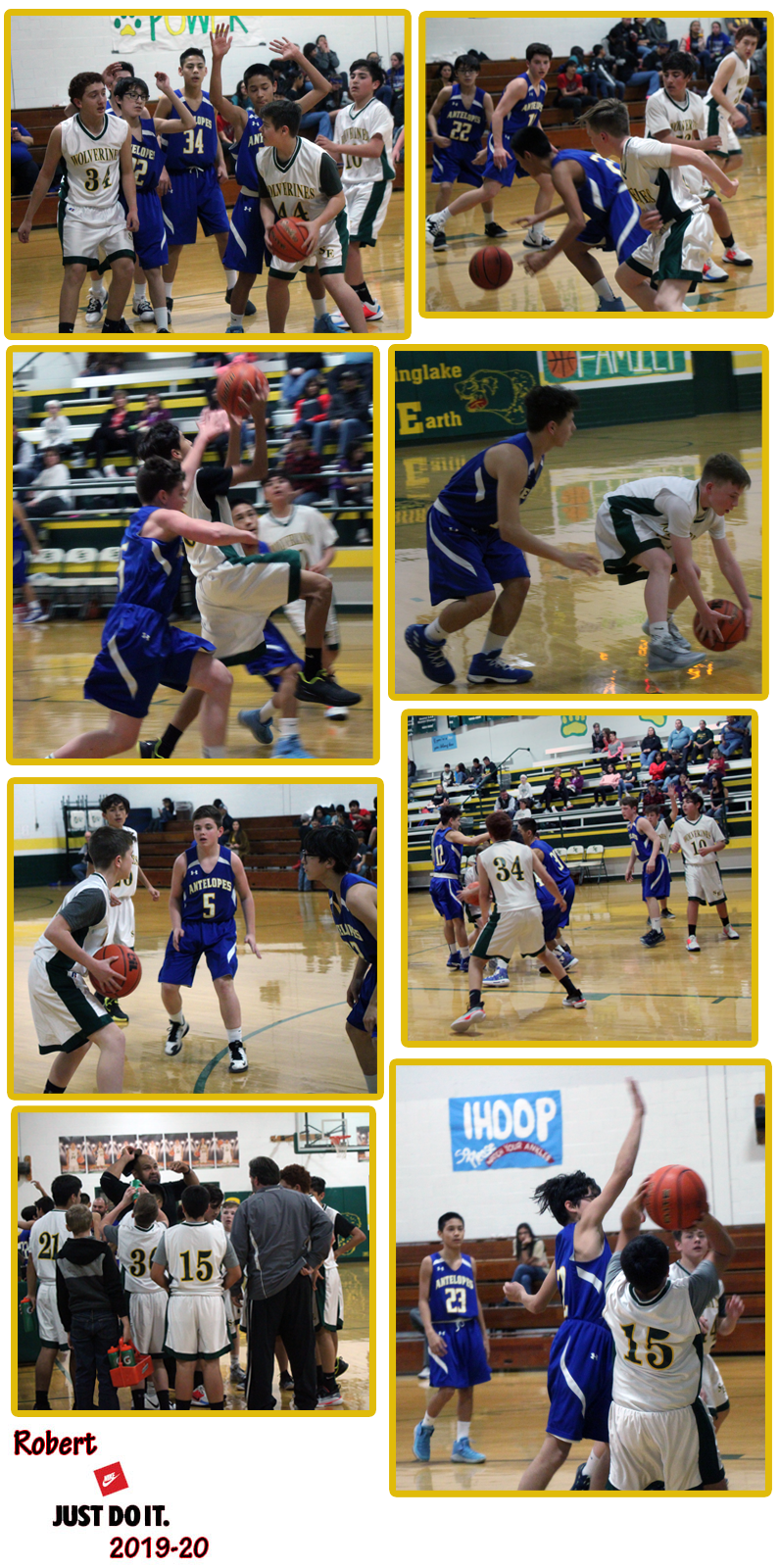 SpringlakeEarth Junior High School JH Boys A vs Whiteface